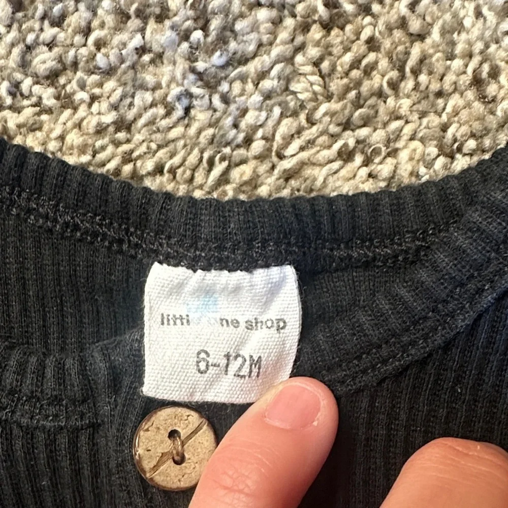 Cozy Black and Gray Kids Onesie Set